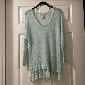 Sea Green American Rag Sweater
